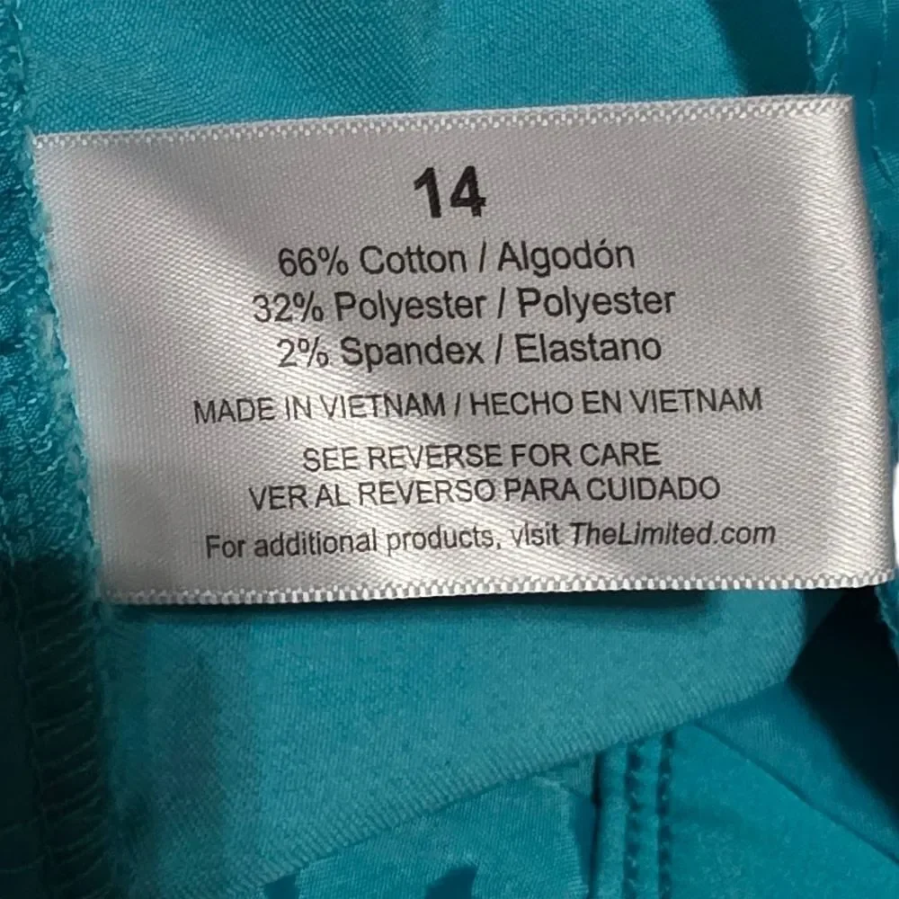 The Limited Turquoise Shorts